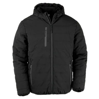 Result Recycled Gewatteerd gerecycled jack black compass in Black/Black, voorkant