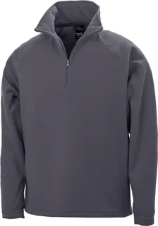 Result Core Microfleece trui in Charcoal, voorkant