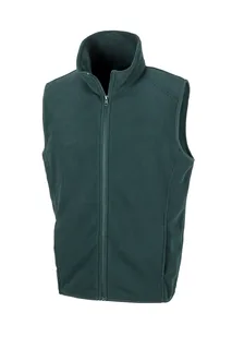 Result Core Micro fleece gilet in Forest Green, voorkant