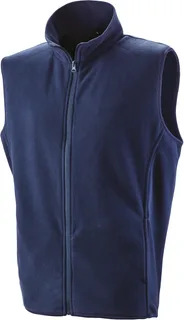 Result Core Micro fleece gilet in Navy, voorkant