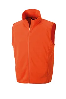 Result Core Micro fleece gilet in Orange, voorkant