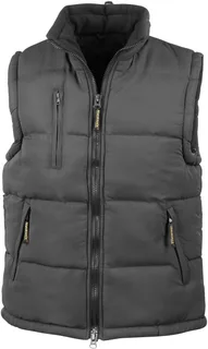 Result Ultra Padded Bodywarmer in Black, voorkant