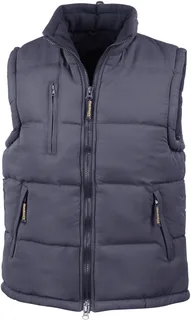Result Ultra Padded Bodywarmer in Navy, voorkant