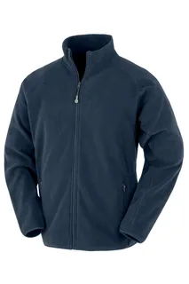 Result Recycled Gerecycled thermisch fleecevest in Navy, voorkant