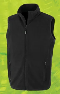 Result Recycled Recycled bodywarmer vest in Black, voorkant