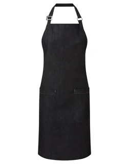 Premier Organic, fair trade denim apron in Indigo Denim, voorkant