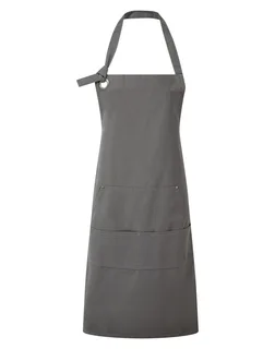 Premier Halterschort met bovenstuk “Calibre” in Dark Grey, voorkant
