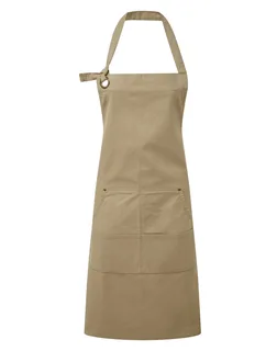 Premier Halterschort met bovenstuk “Calibre” in Khaki, voorkant