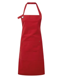 Premier Halterschort met bovenstuk “Calibre” in Red, voorkant