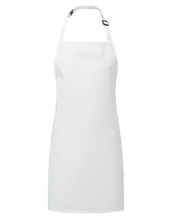 Premier Waterdicht schort met bovenstuk “Essential” in White, voorkant
