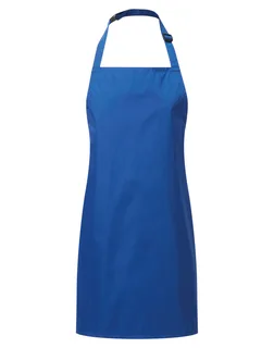Premier Waterdicht schort met bovenstuk “Essential” in Royal Blue, voorkant