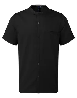 Premier Koksjas met korte mouwen in Black, voorkant