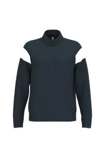 Proact Adult zipped tracksuit jacket in Navy, voorkant