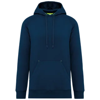 Proact Unisex Sweater met capuchon in Sporty Navy, voorkant