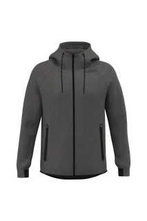 Proact Herenjasje met capuchon performance in Deep Grey Heather, voorkant