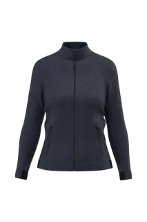 Proact Damesjasje met opstaande kraag in French Navy Heather, voorkant