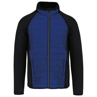 Proact Sportjack bi-materiaal in Dark Royal Blue / Black, voorkant