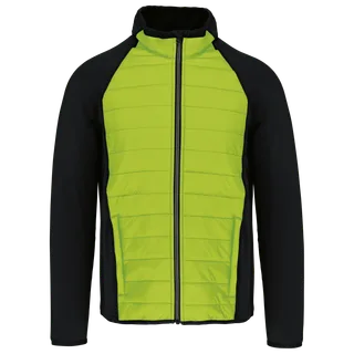 Proact Sportjack bi-materiaal in Lime / Black, voorkant