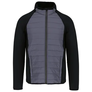 Proact Sportjack bi-materiaal in sporty grey / Black, voorkant