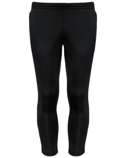 Proact Kids’ tracksuit bottoms in Black, voorkant