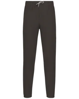Proact Unisex joggingbroek van licht katoen in Dark Grey, voorkant