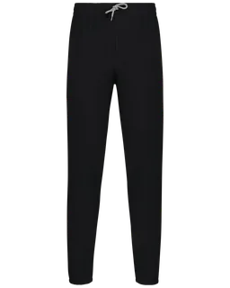 Proact Unisex joggingbroek van licht katoen in Black, voorkant
