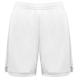 Proact Basketbalshort voor dames in White, voorkant
