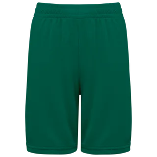 Proact Basketshort voor heren in Dark Green, voorkant