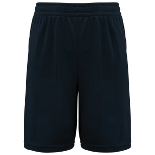 Proact Basketshort voor heren in Navy, voorkant