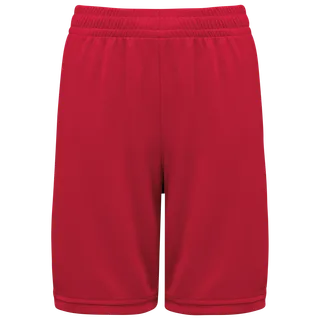 Proact Basketshort voor heren in Sporty Red, voorkant