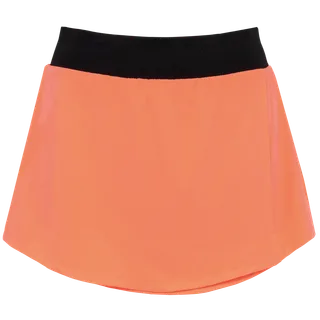 Proact Rok met ingewerkte short in Coral / Black, voorkant