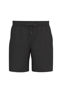 Proact Tweekleurige herenshort in Marl Dark Grey / Black, voorkant