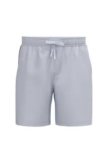 Proact Tweekleurige herenshort in White / Fine Grey, voorkant