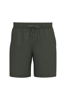 Proact Tweekleurige herenshort in Sporty Khaki / Black, voorkant