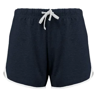 Proact Dames sportshort in Navy / White, voorkant