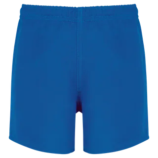 Proact Kinder-rugbyshort in Sporty Royal Blue, voorkant