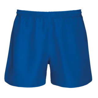 Proact Rugbyshort uniseks in Sporty Royal Blue, voorkant