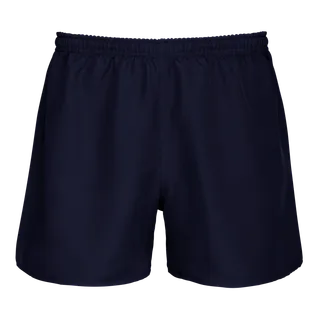 Proact Rugbyshort uniseks in Sporty Navy, voorkant