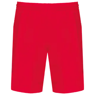 Proact Sports shorts in Red, voorkant