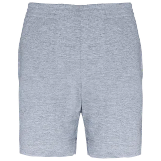 Proact Jersey Kindershort in Oxford Grey, voorkant