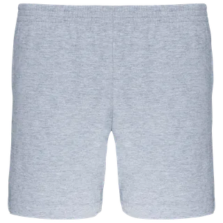 Proact Jersey damesshort in Oxford Grey, voorkant