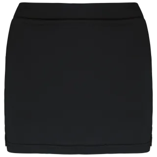 Proact Damestennisrokje in Black, voorkant