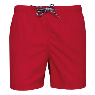 Proact Zwemshort in Red, voorkant