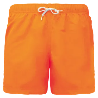 Proact Zwemshort in Orange, voorkant