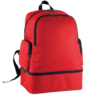 Proact Team sports backpack with rigid bottom - 42L in Red, voorkant