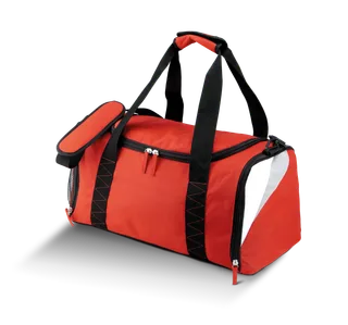 Proact Grote teamsport tas - 54L in Red / White / Light Grey, voorkant