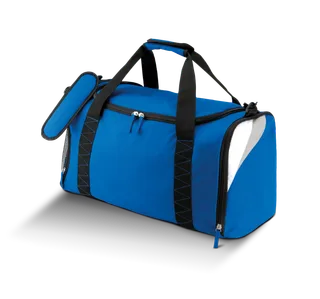 Proact Grote teamsport tas - 54L in Royal Blue / White / Light Grey, voorkant