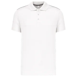 Proact Short-sleeved polo shirt in White, voorkant