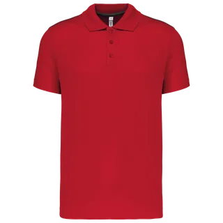 Proact Short-sleeved polo shirt in Sporty Red, voorkant