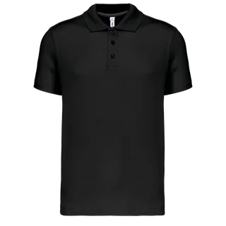 Proact Kinderpolo korte mouwen in Black, voorkant
